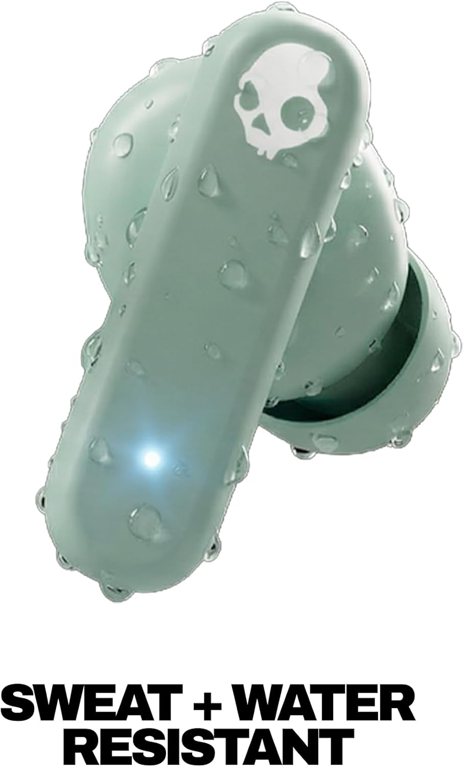Skullcandy Smokin' Buds True Wireless Earbuds (Preppy Sage)