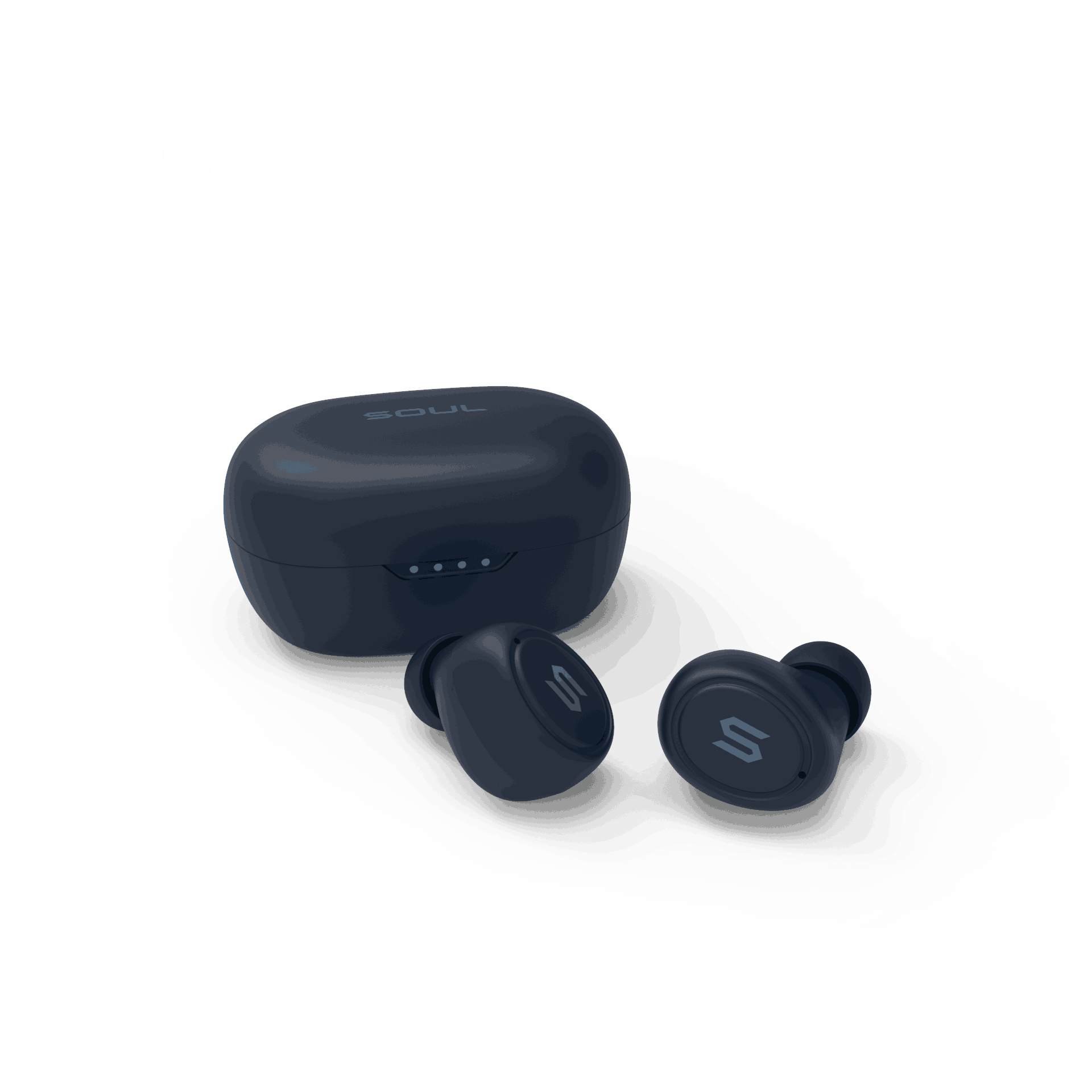 Soul S-micro10 - Micro True Wireless Earbuds With Low Latency - Blue