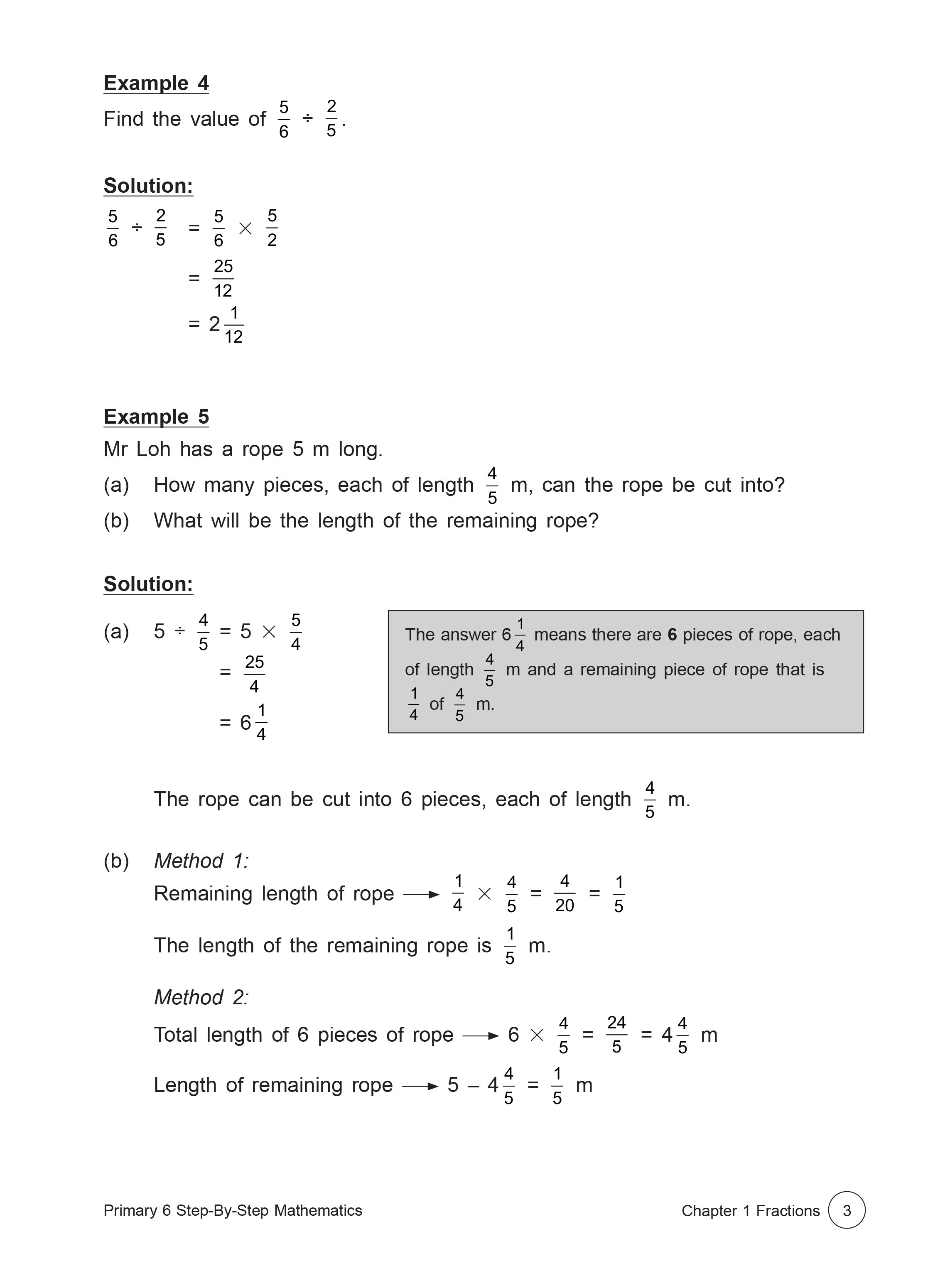 Step by Step Mathematics Primary 6 - 2nd Edition – Popular Book Company ...
