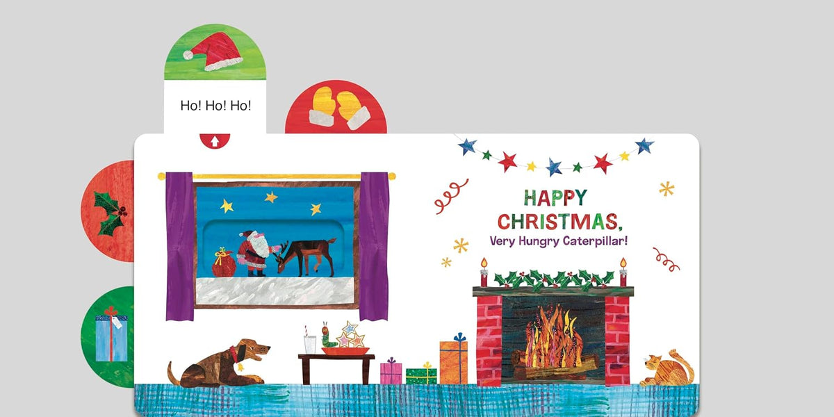 The Very Hungry Caterpillar’s Jolly Christmas: A Pull-The-Tab Book (Board Book)