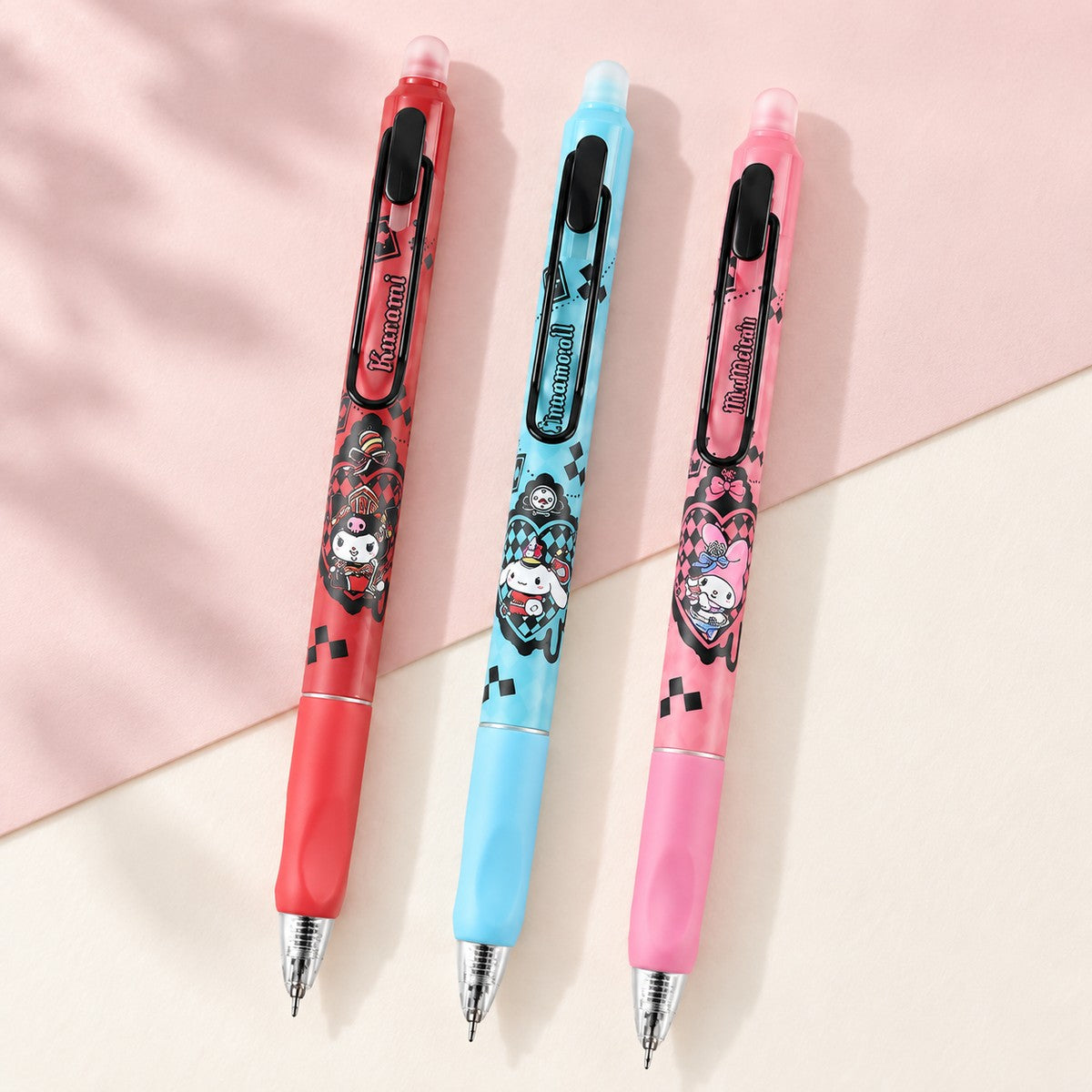  Sanrio Characters 0.5mm ST Head Erasable Pen - 3 Assorted Designs 