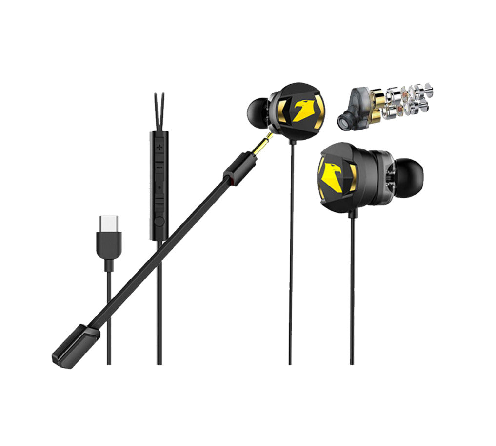 Armaggeddon Wasp 5 Mobile Type-C Gaming Earphones 