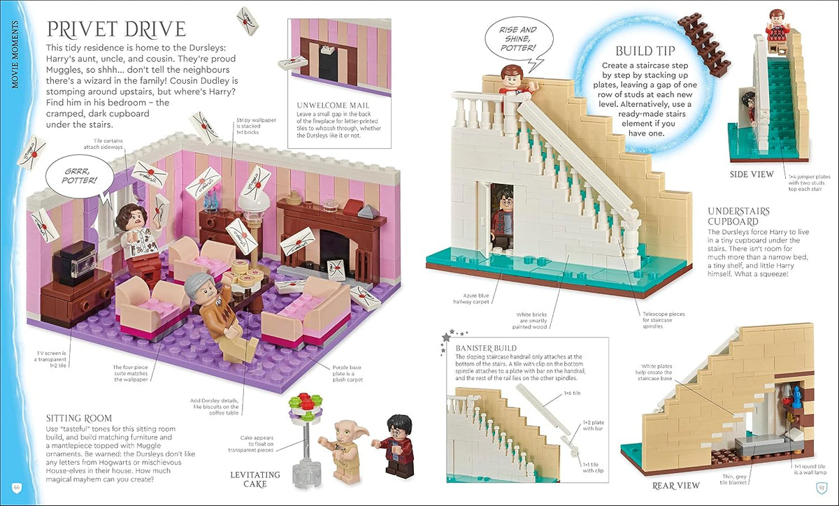 LEGO® Harry Potter™Ideas Book:  More Than 200 Ideas for Builds, Activities and Games (Hardcover)