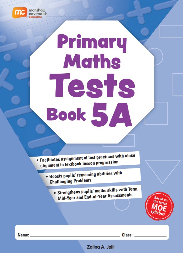Primary 5a Maths Tests Book
