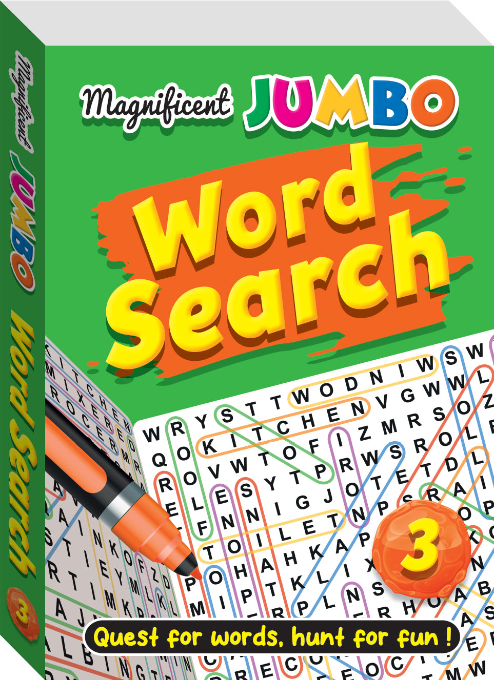 Magnificent Jumbo Word Search 3