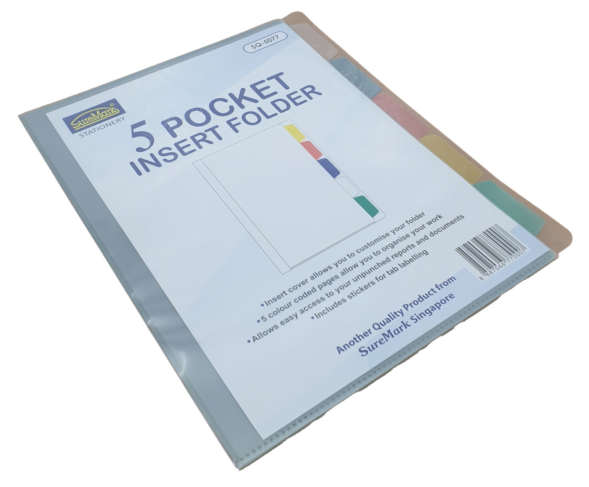 5 Part Index Folder 