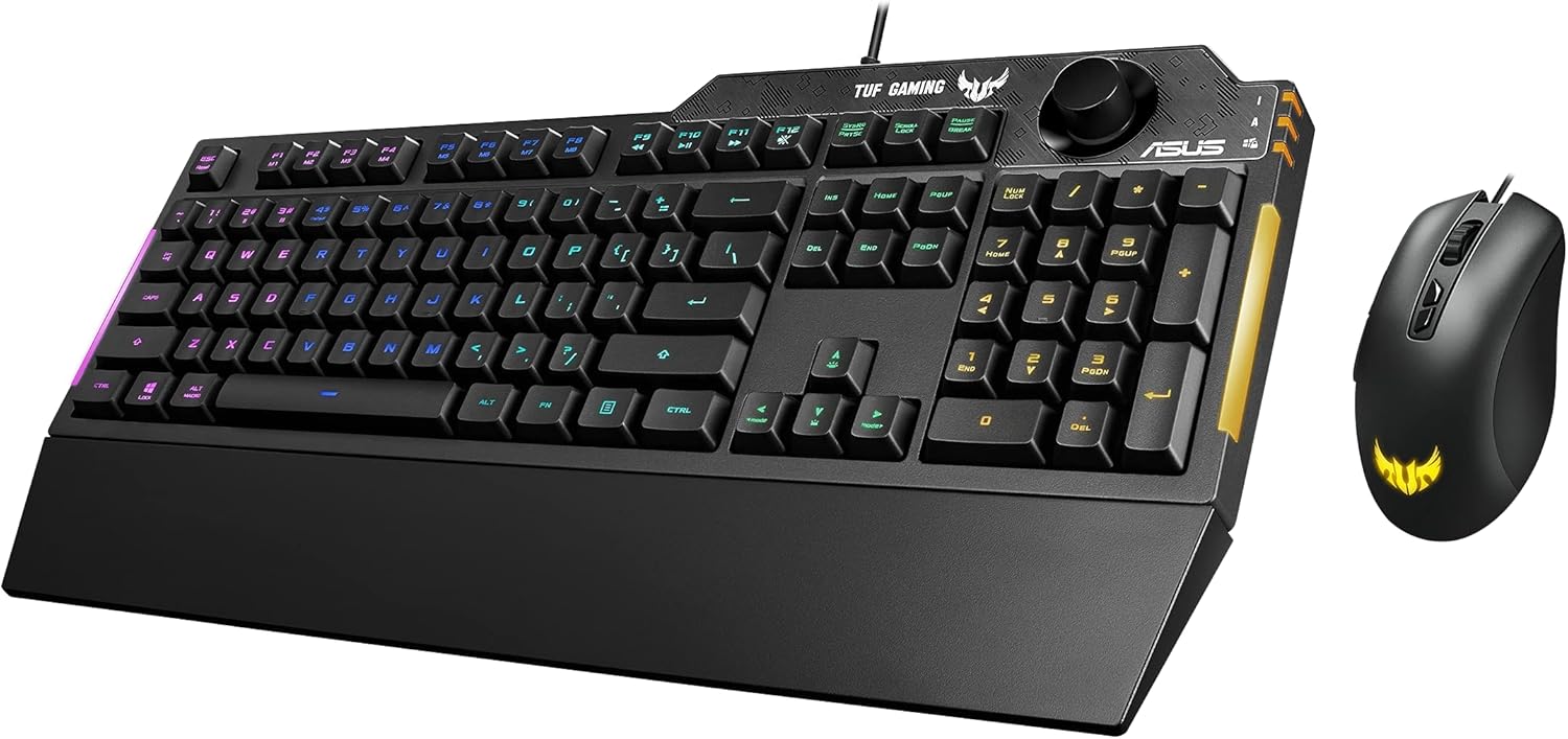 Keyboard Aura Tuf ASUS TUF Gaming Keyboard Mouse Combo K1 RGB