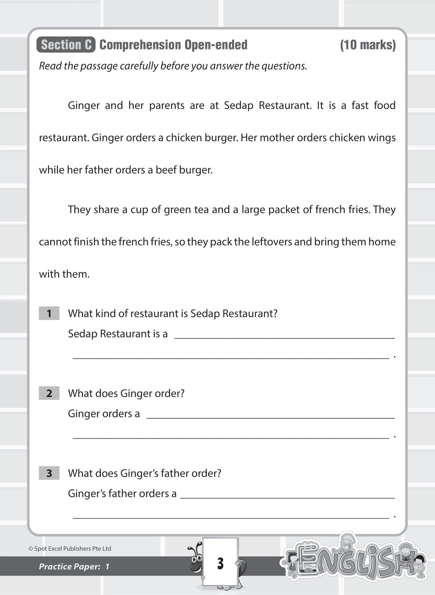 K2 CHALLENGING ENG PRACTICE PAPERS