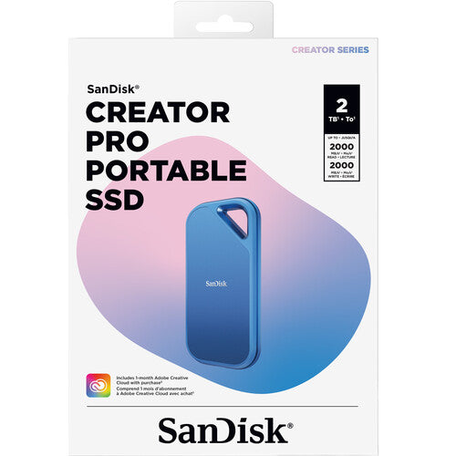 SanDisk 2TB Creator Series Pro Portable SSD