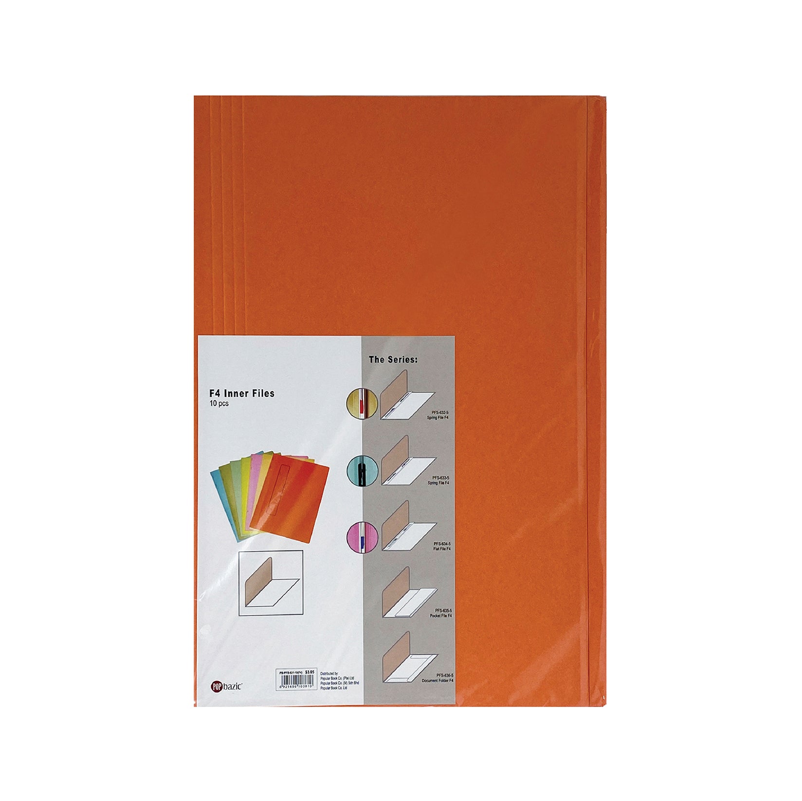 POP BAZIC Inner File F4 10s