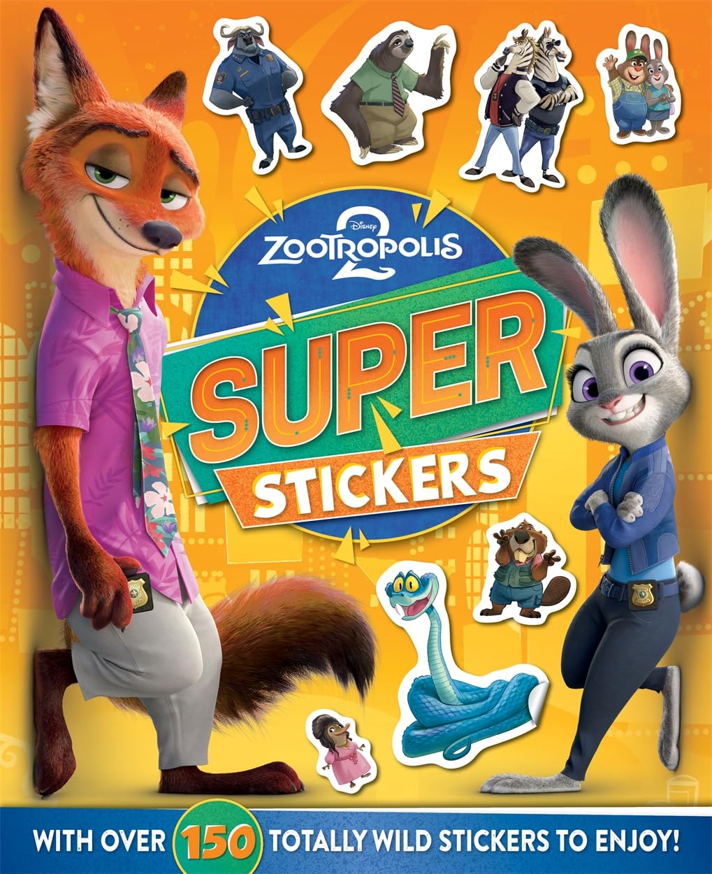 Disney Zootropolis 2: Super Stickers (Paperback)