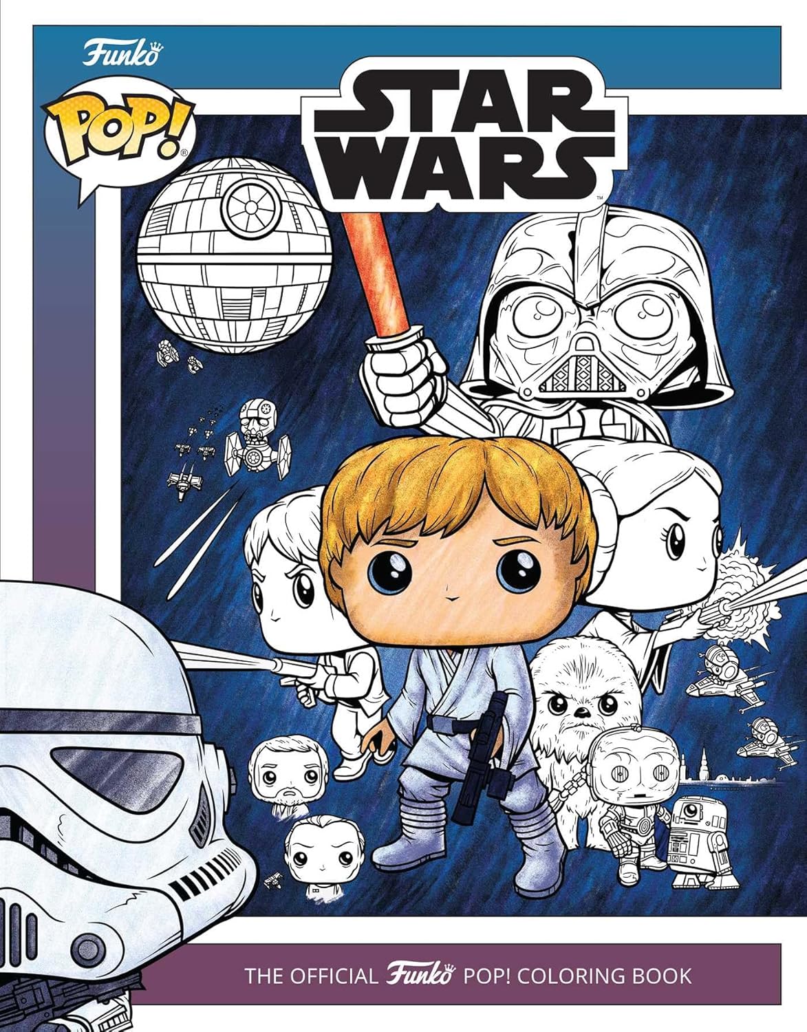 Star Wars: The Official Funko POP! Coloring Book