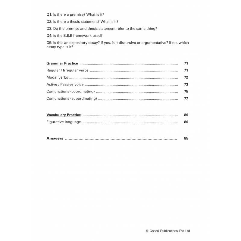 Ace your O-Level English Essay Writing - Write it Sharp