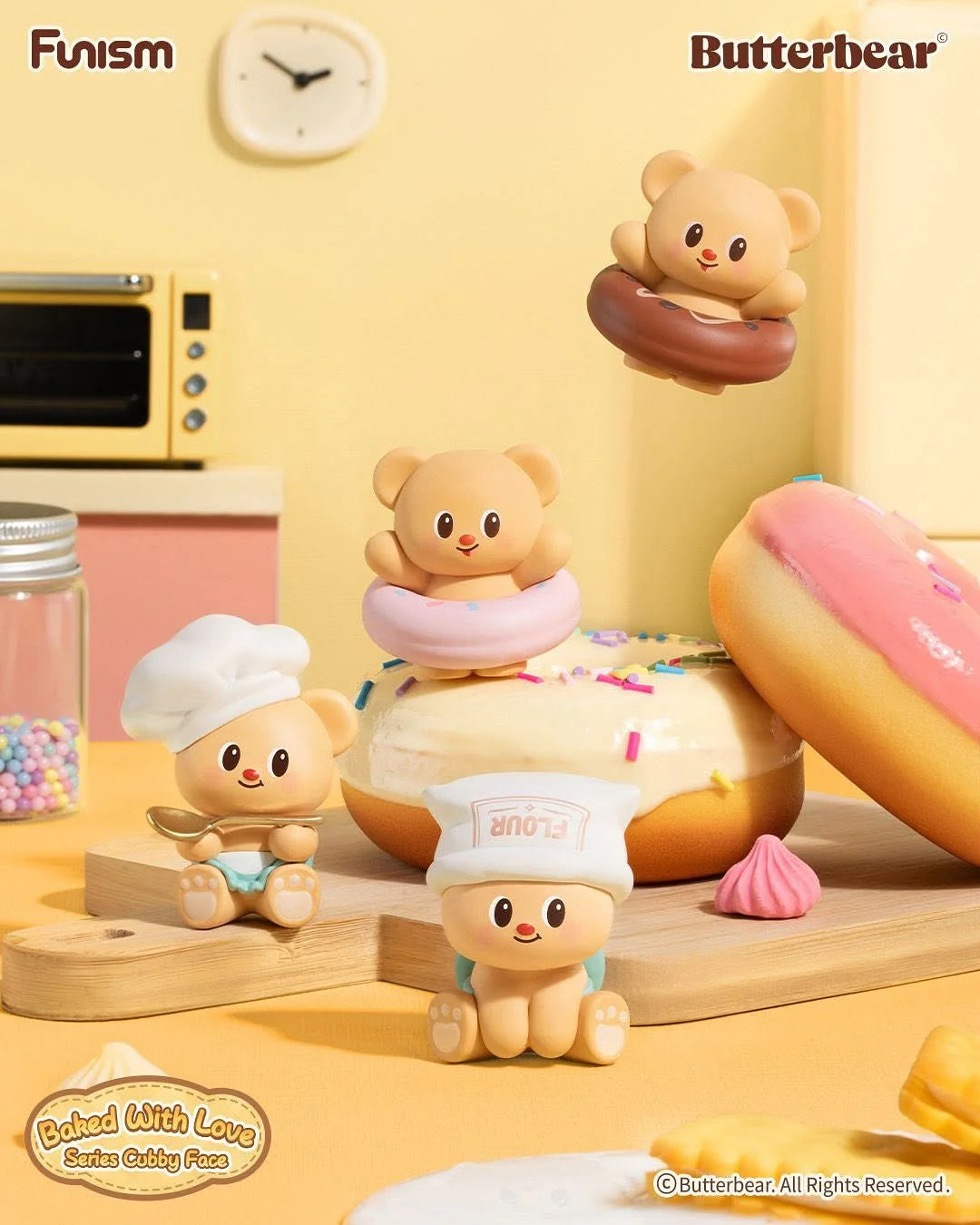 Funism Butterbear Baked W Love Blindbox