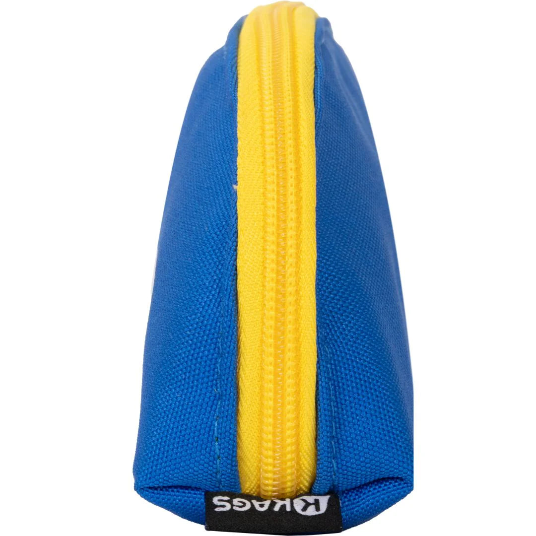 KAGS IZZY SERIES POUCH TYPE PENCIL CASE BLUE