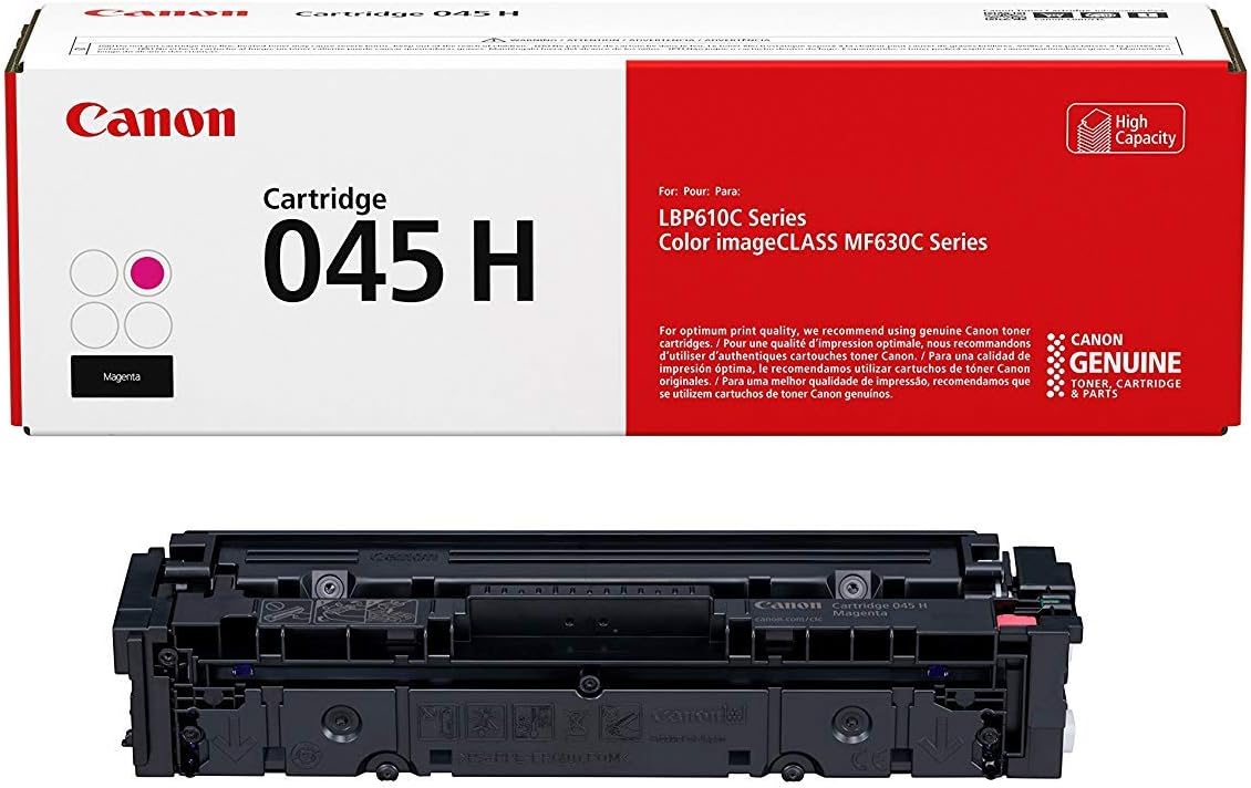Canon Laser Toner Cartridge 045H Magenta (High Yield)
