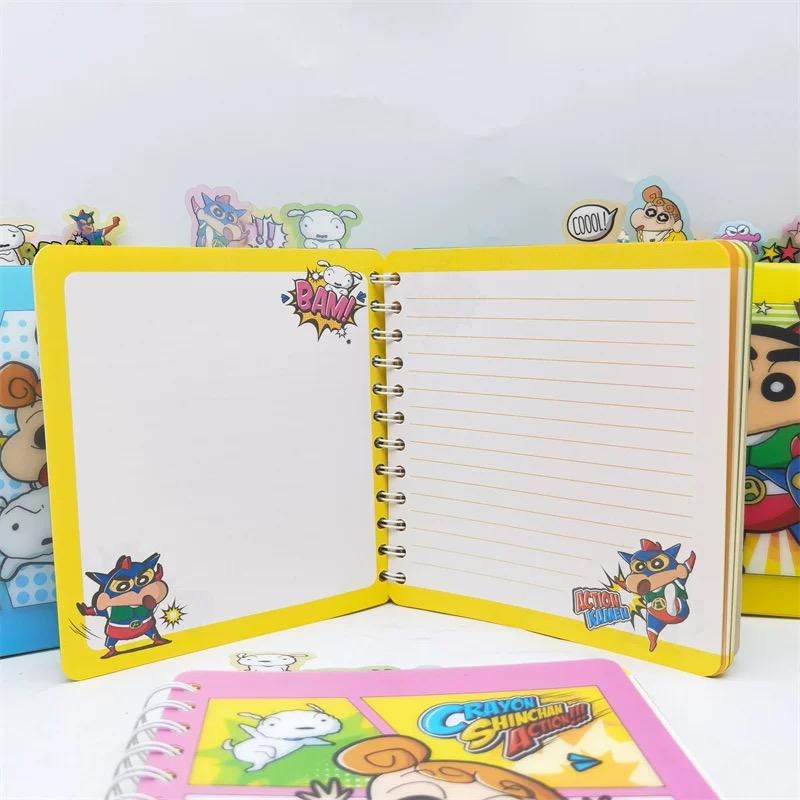 Crayon Shinchan A5 Spiral Index Notebook
