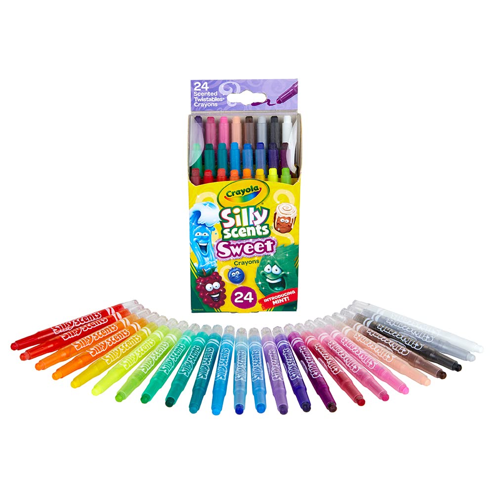 Crayola Mini Twistable Scented Crayons 24'S 529624