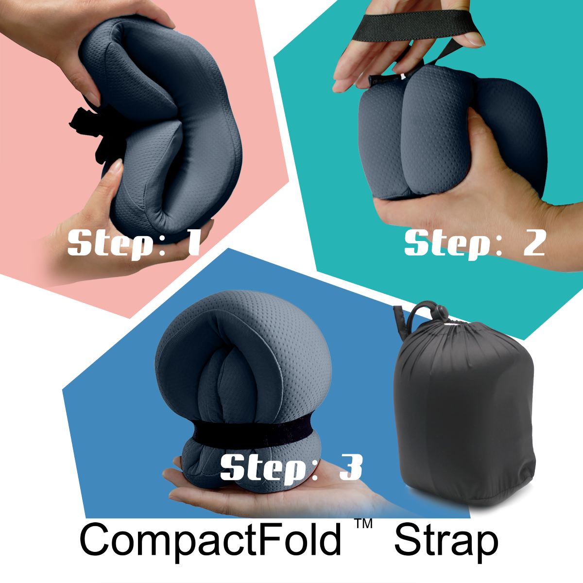 Hoodie Neck & Chin Cushion - Black