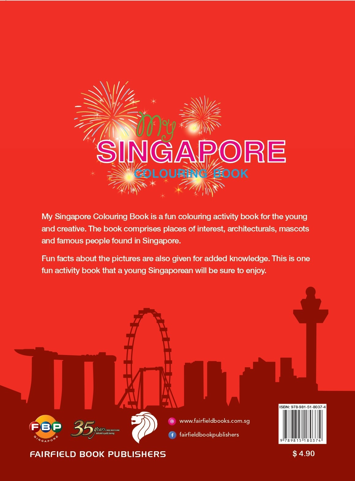 My Singapore Colouring Book 2ed