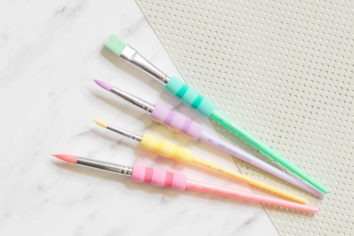 Faber-Castell Pastel Brush with Soft Touch Grip Area-481620