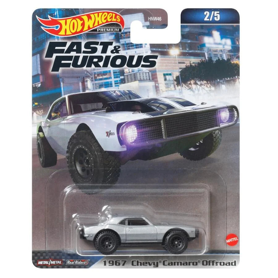 MATTEL HOT WHEELS FAST N FURIOUS PREMIUM ASSORTED