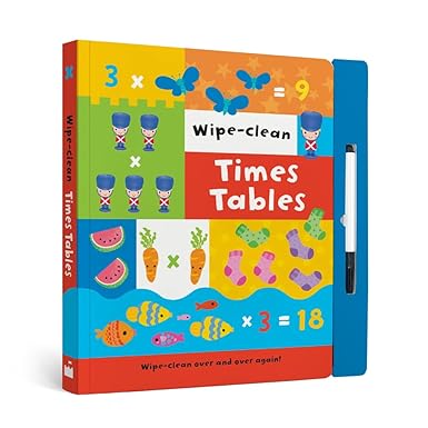 Times Tables - Wipe Clean (Board Book – Big Book)