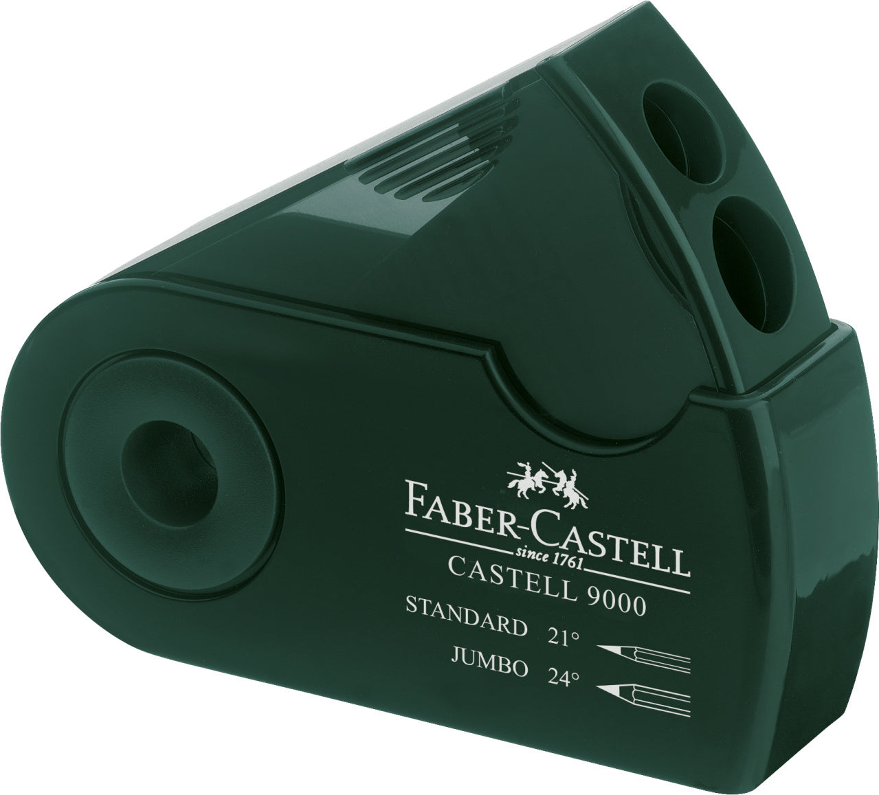 Faber-Castell Double Hole Sharpener, Green-582800