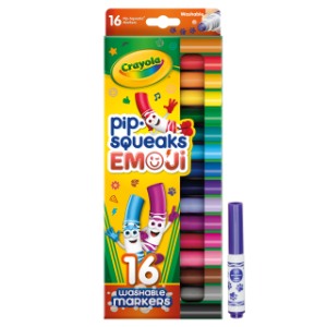 CRAYOLA W.PIP-SQUEAK EMOJI 16'S 588717