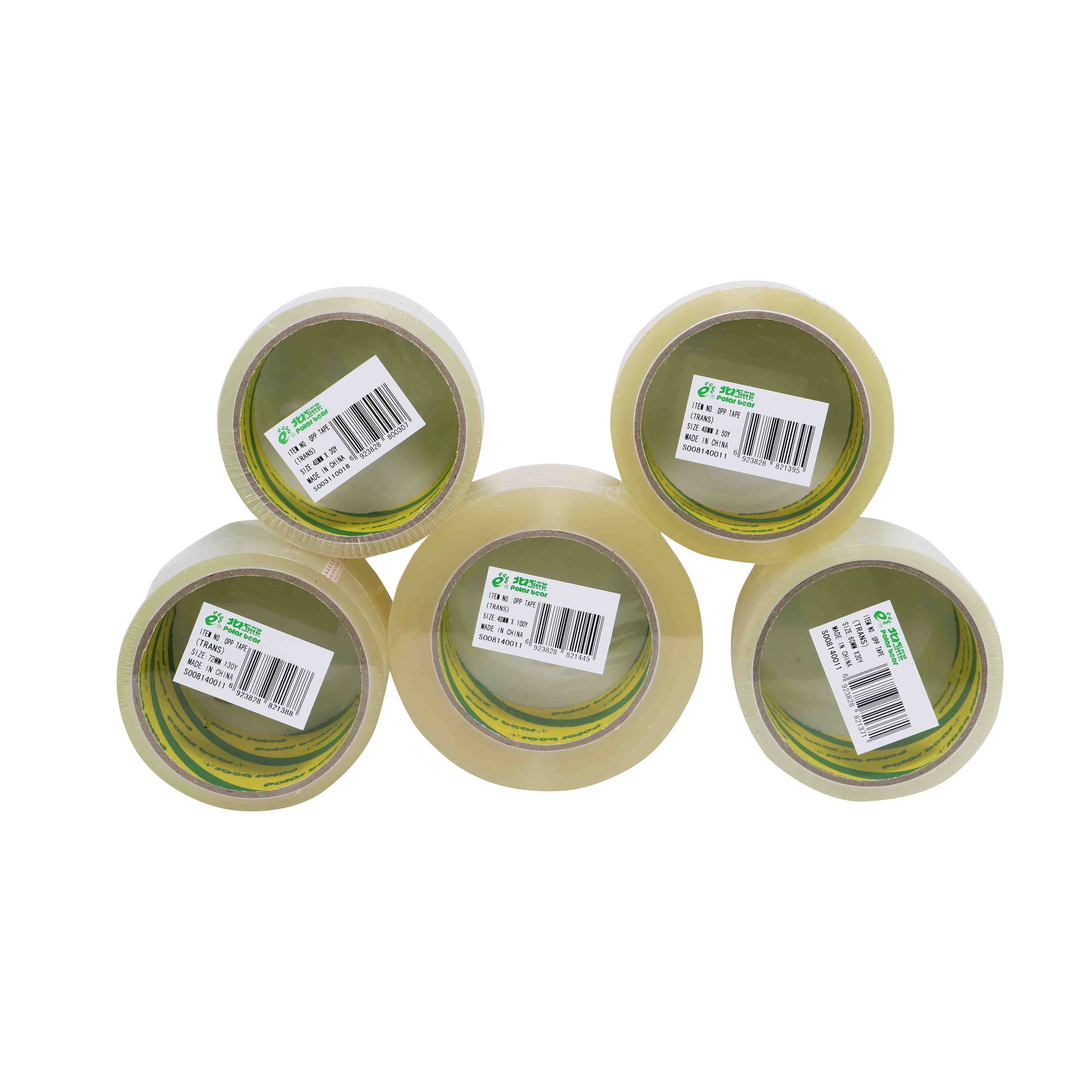 Polar Bear Pvc Tape Clear 48Mmx100Y