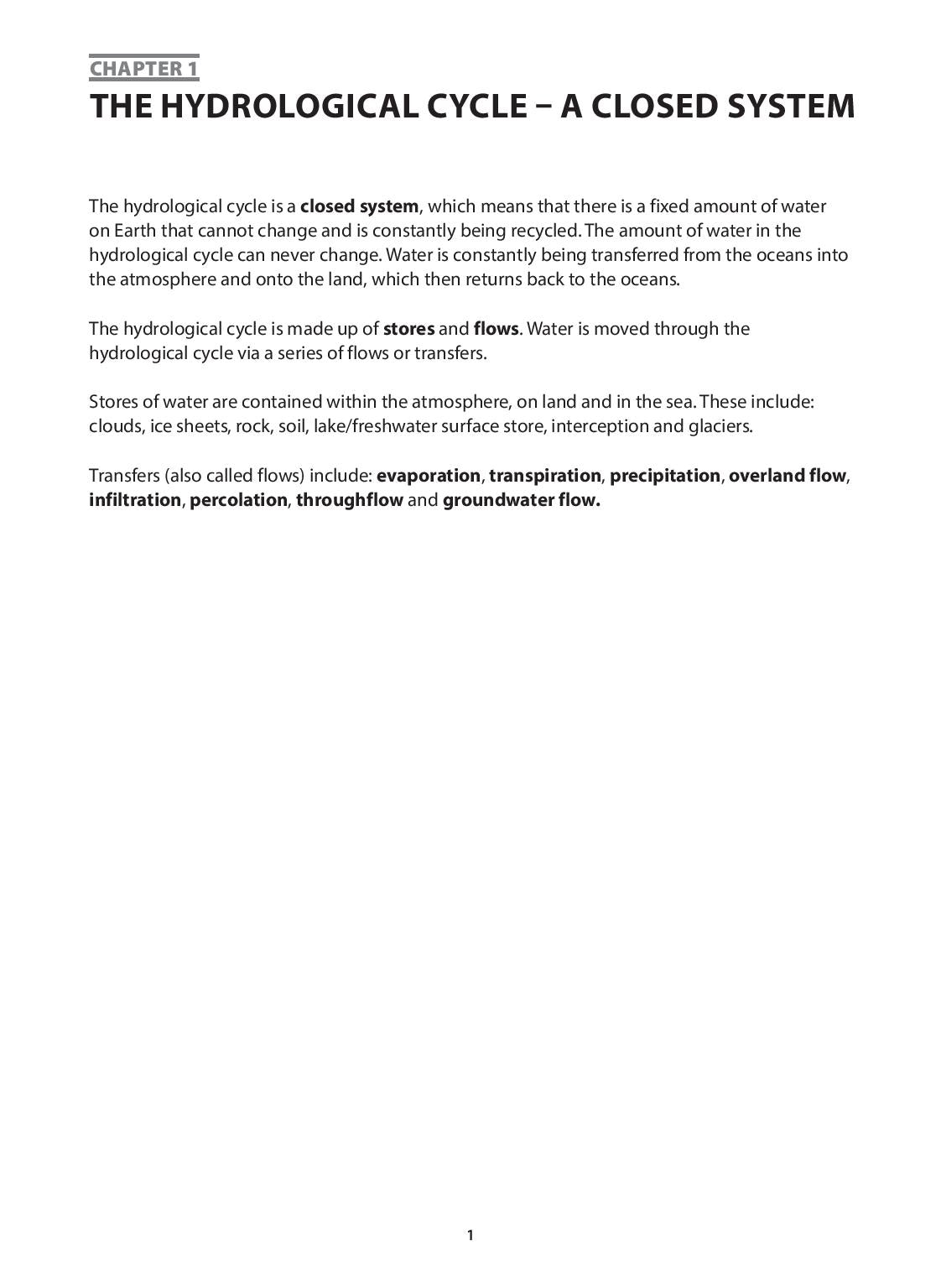 IGCSE Guide Geography – River Environments