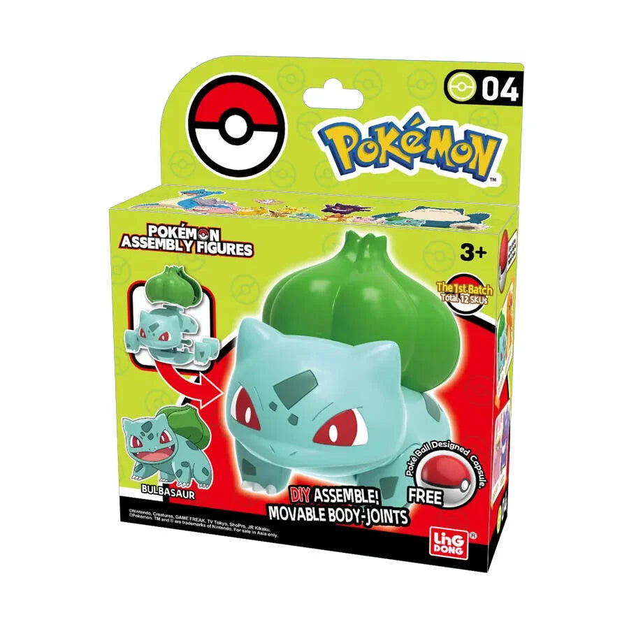 POKEMON ASSEMBLY FIGURES BULBASAUR