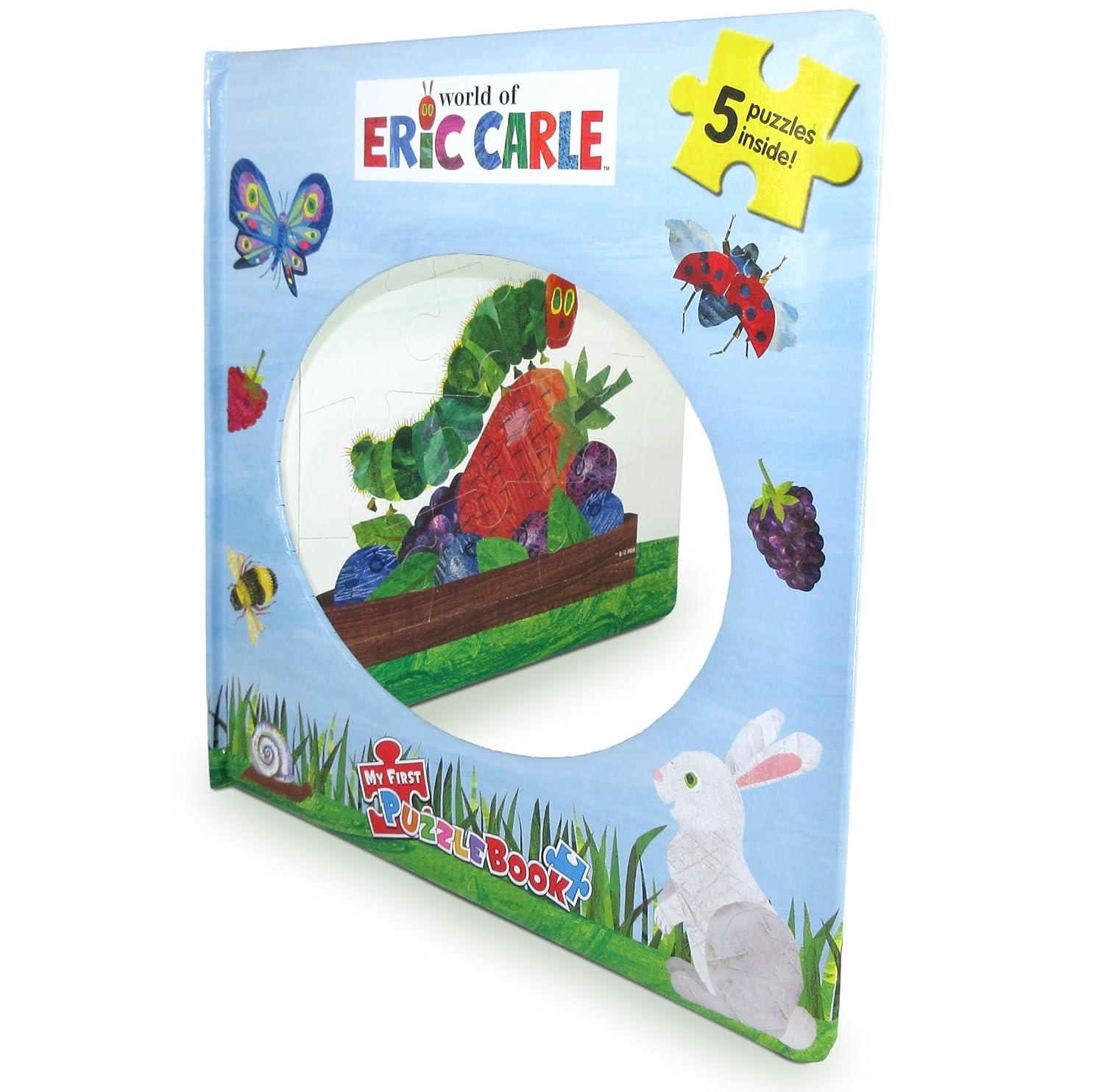 The World of Eric Carle My First Puzzle Book (10-Page Board Book, 5 Puzzles) Novelty Book – Picture Book