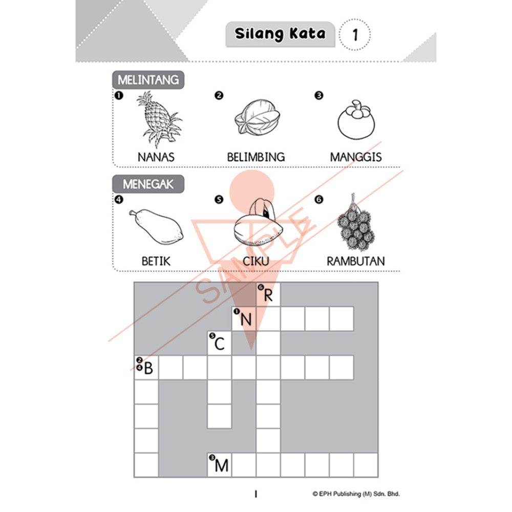 K1 Siri Kenal Kata - Silang Kata