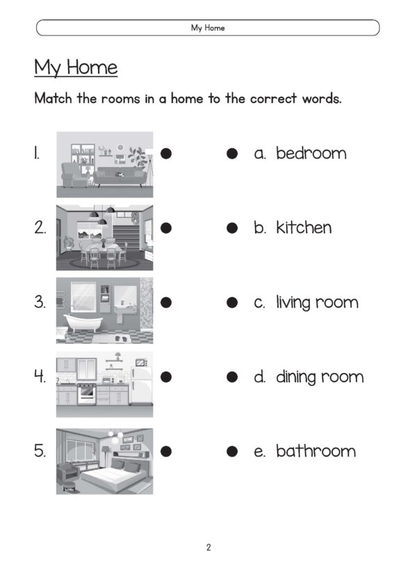 Pre-primary Preparatory Course English Activity Series for Early Learners Book 4 – My Surroundings