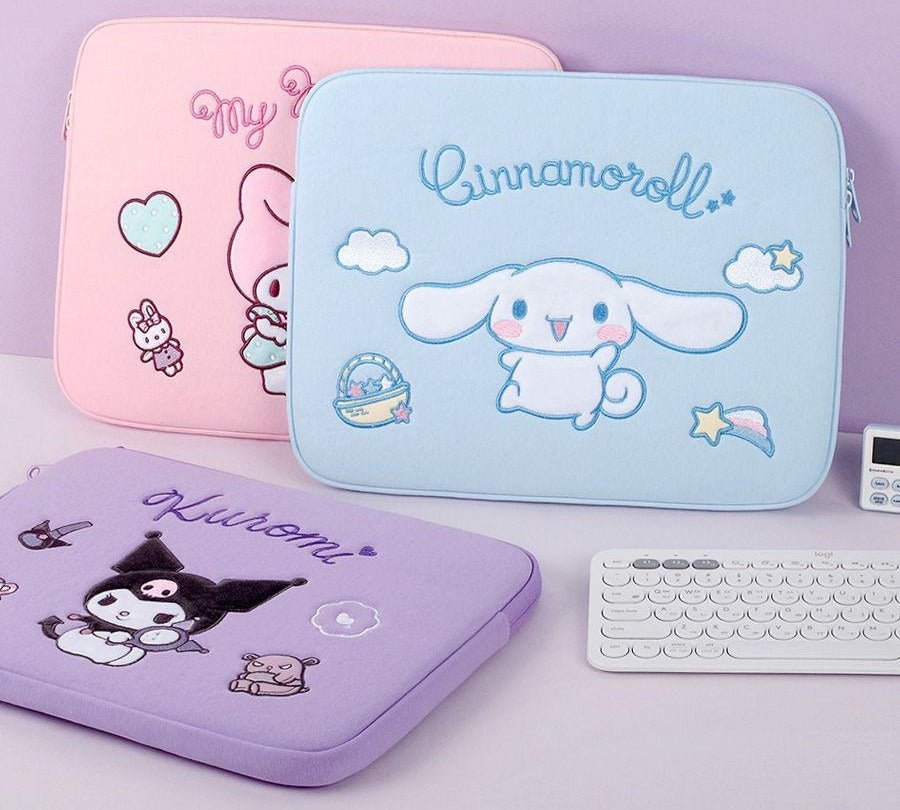 SANRIO KUROMI LAPTOP POUCH 13"