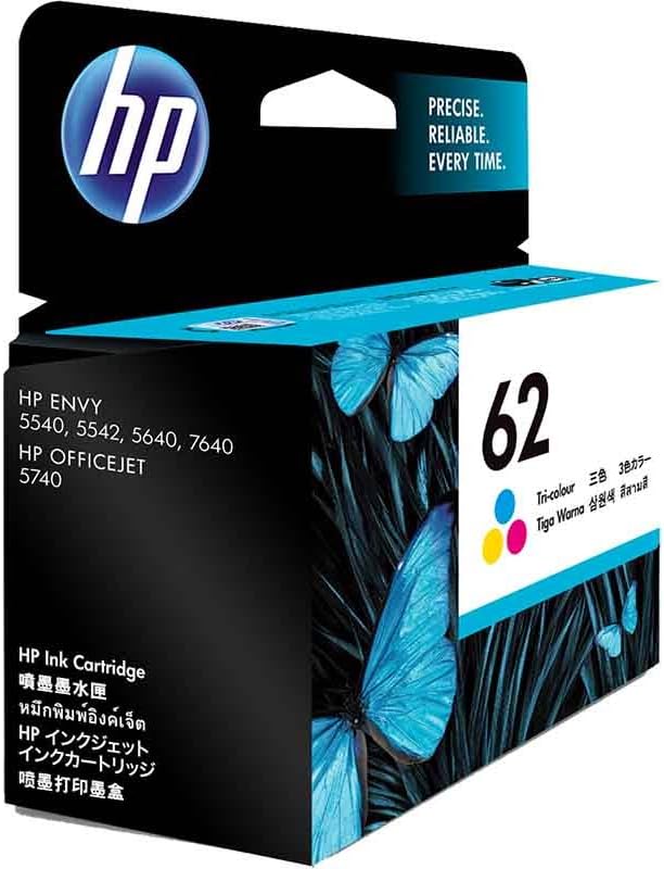 HP 62 Tri-color Original Ink Cartridge 