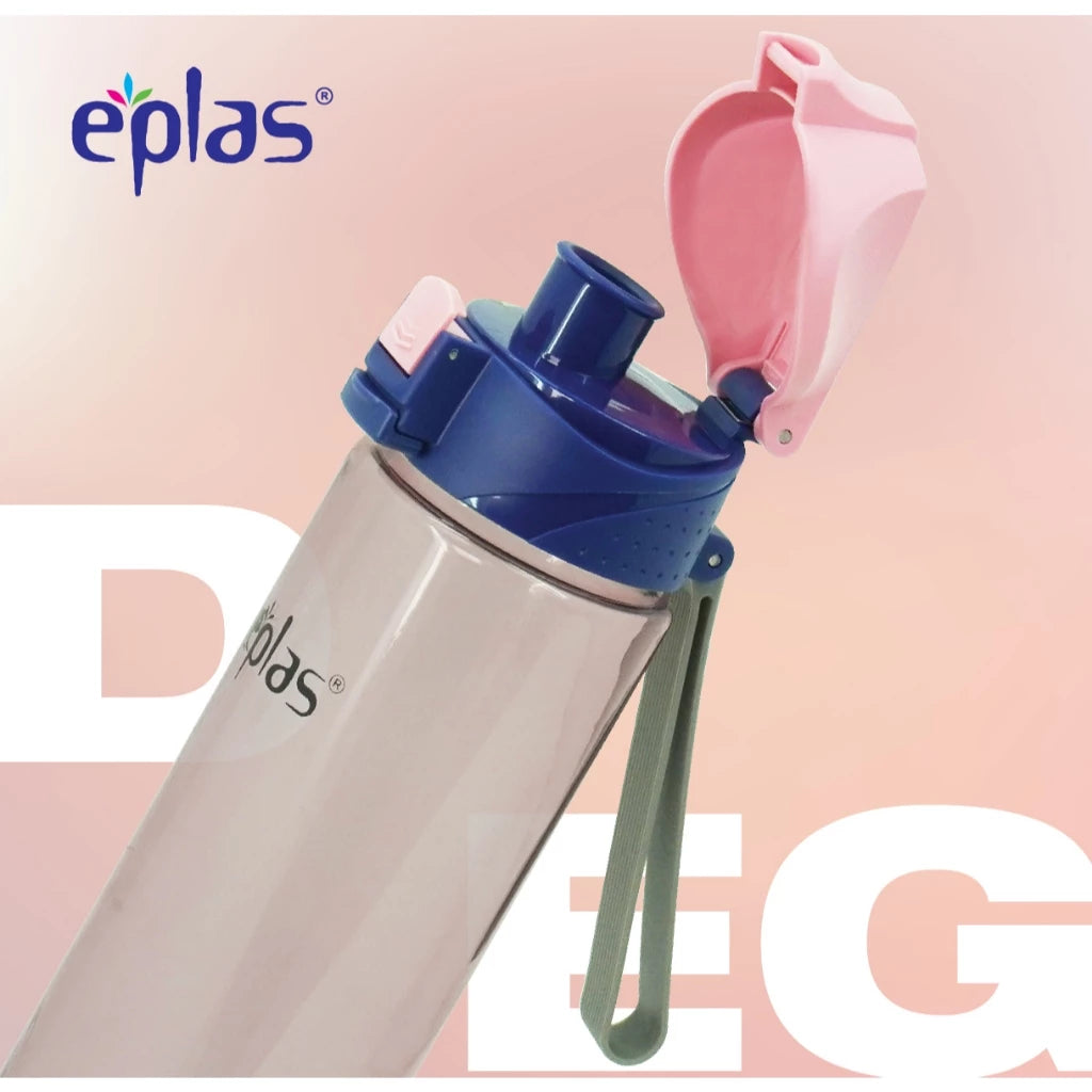 EPLAS Sport Travel Bottle with Silicone Handle 900ml EGD-900