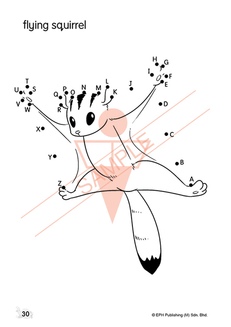 Nursery Dot-to-Dot for Preschoolers - Capital Letters