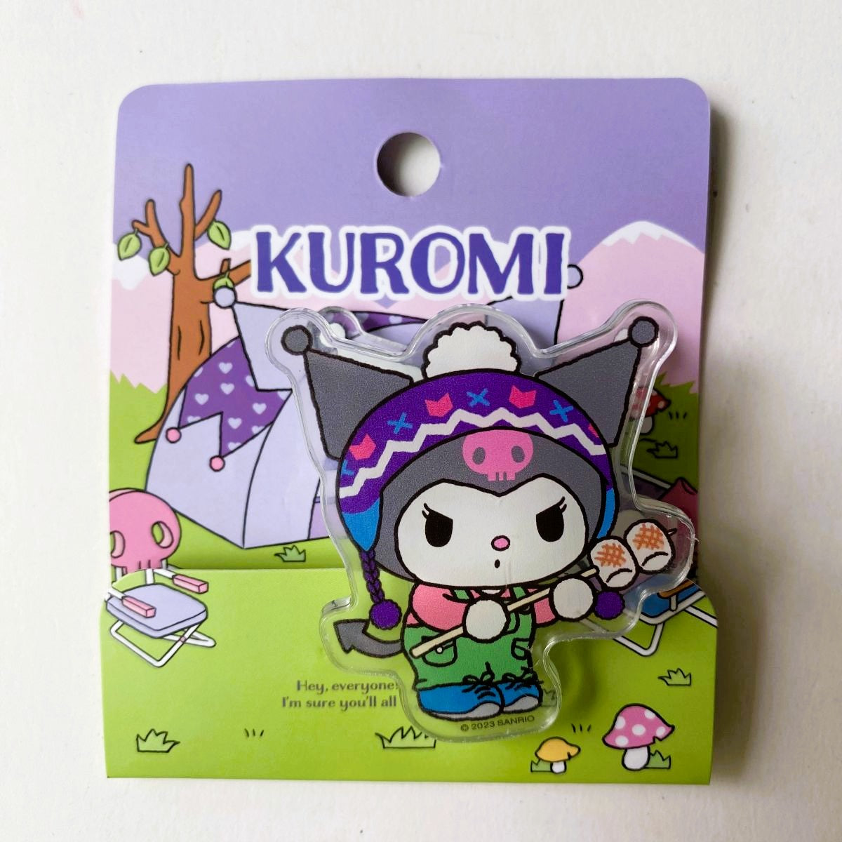 SANRIO PAPER CLIP (KUROMI) MXLYPPJ01-KU