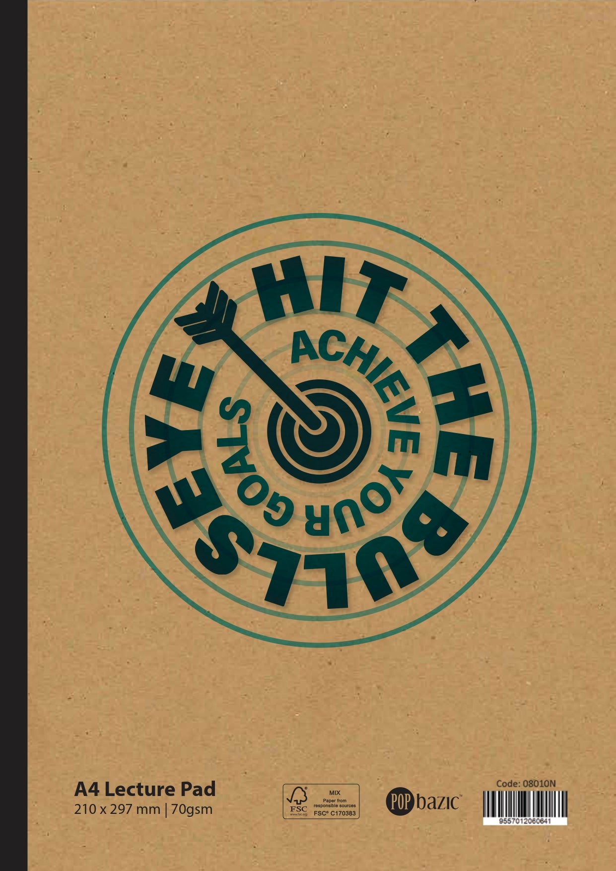 POP BAZIC Fsc Lecture Pad A4 1x5
