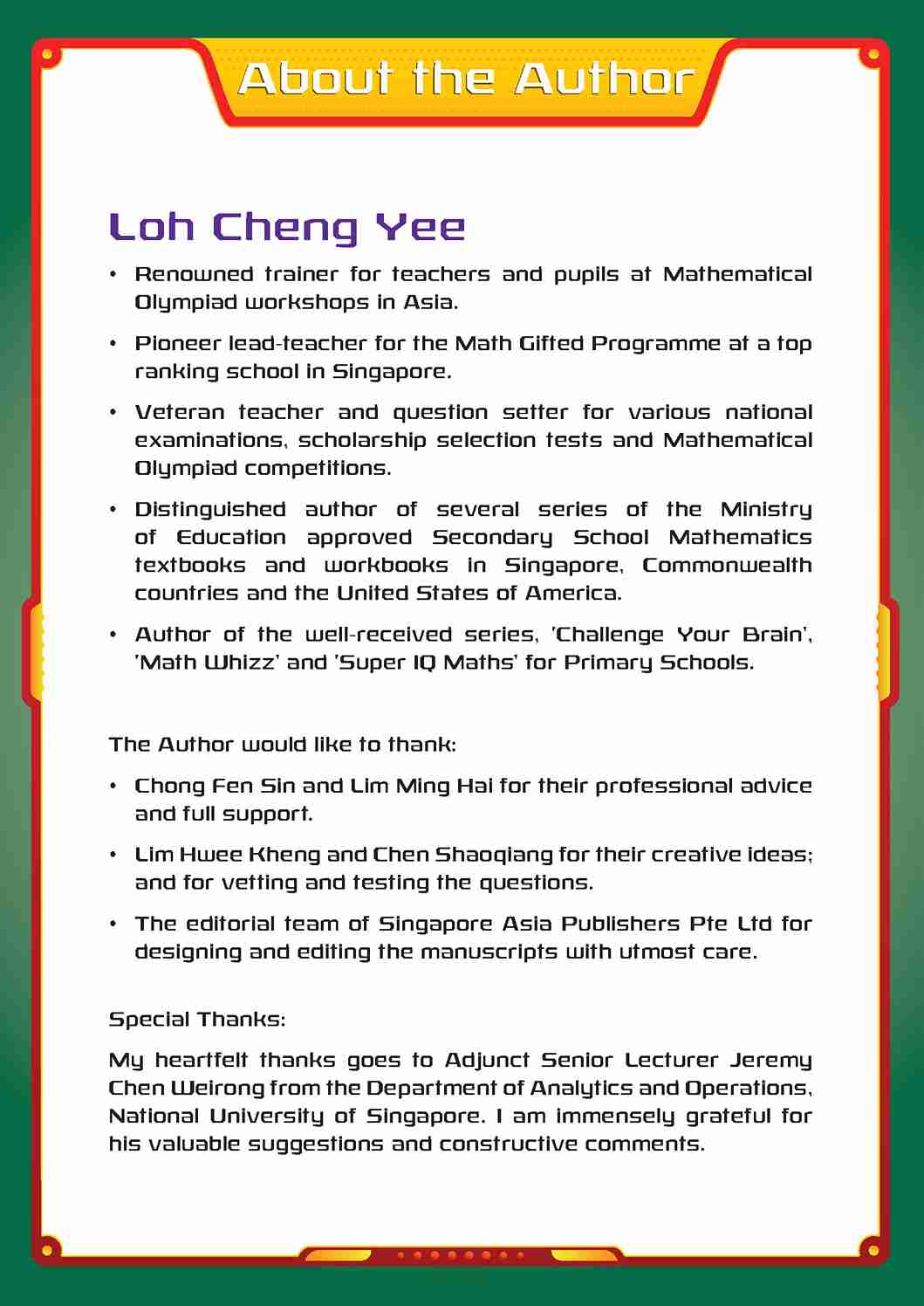 Primary 5 Super IQ Maths MUST-KNOW TOPICS Level 5 Advanced (10-11 years)