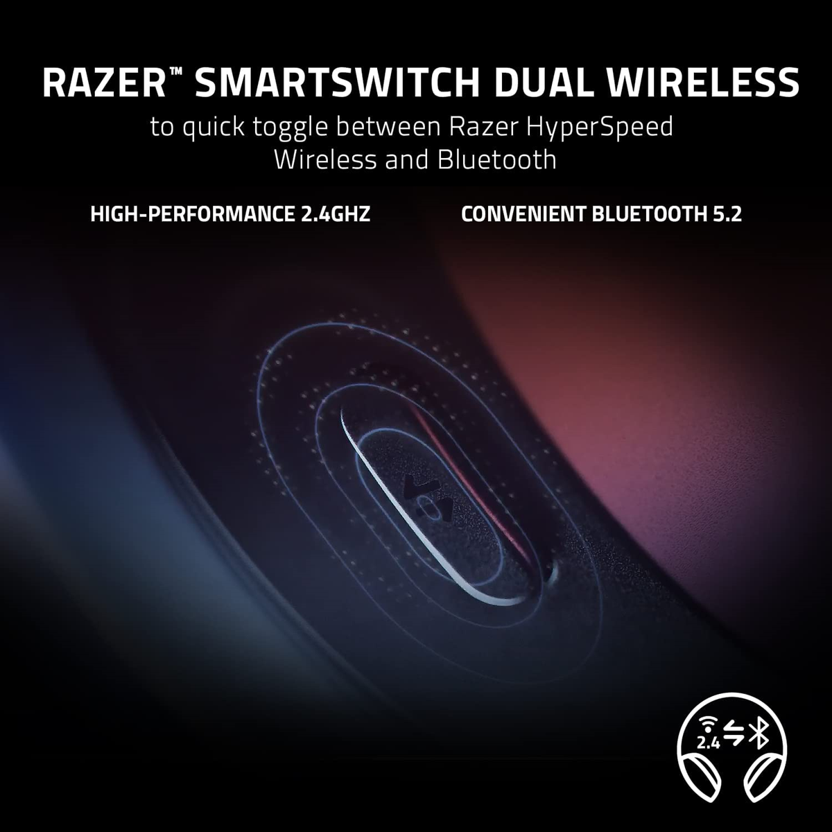 Razer Barracuda Wireless Multi-Platform Gaming & Mobile Headset