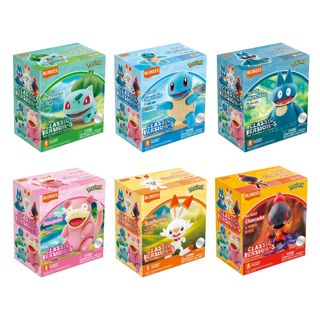 BLOKEES POKEMON CLASSIC VERSION S NEW ENCOUNTER OF EXPLORATION ASSORTED