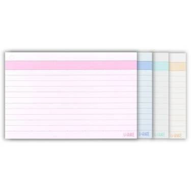 U-GRADE RULED CARD 3X5                      