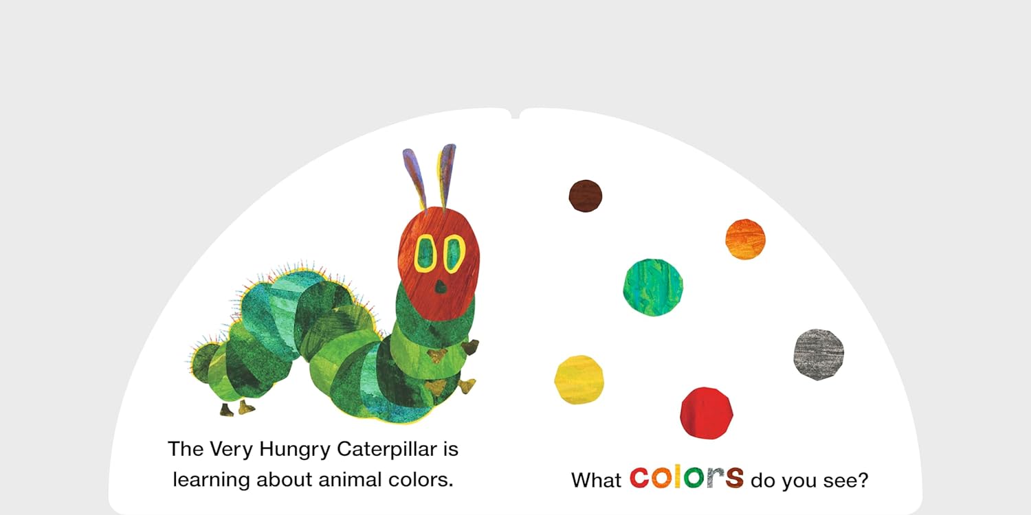 World of Eric Carle: The Very Hungry Caterpillar's Animal Colors (Board Book)