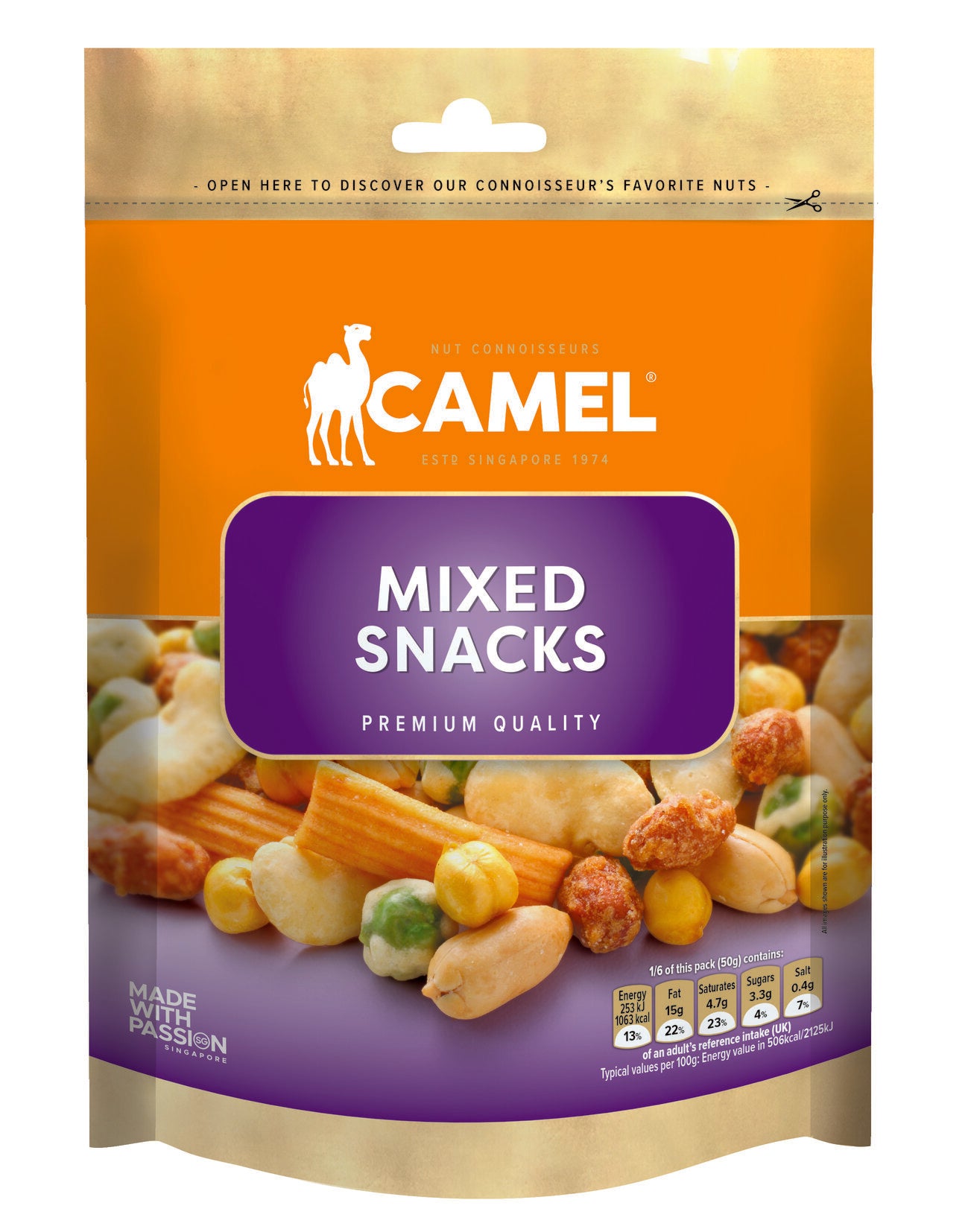 Camel Mixed Snack 300g