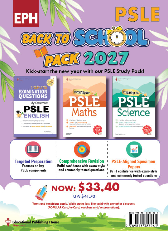 PSLE Back To School Pack 2027