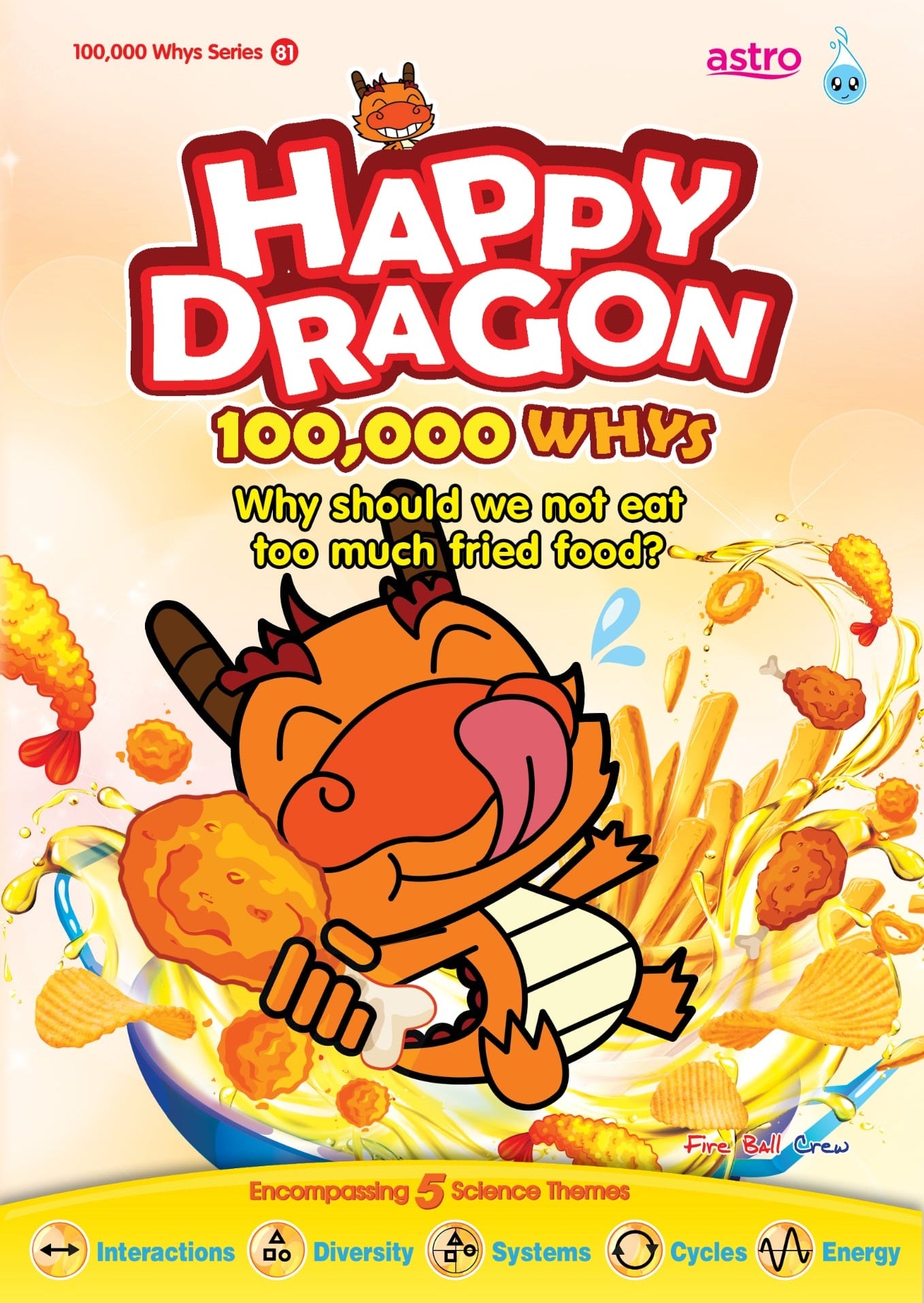 Happy Dragon 100k Whys Series 81 – Why Should We Not Eat Too Much Fried Food?