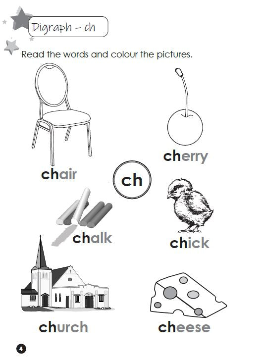 Fun Learning Phonics Level 3 – Digraphs vs. Blends